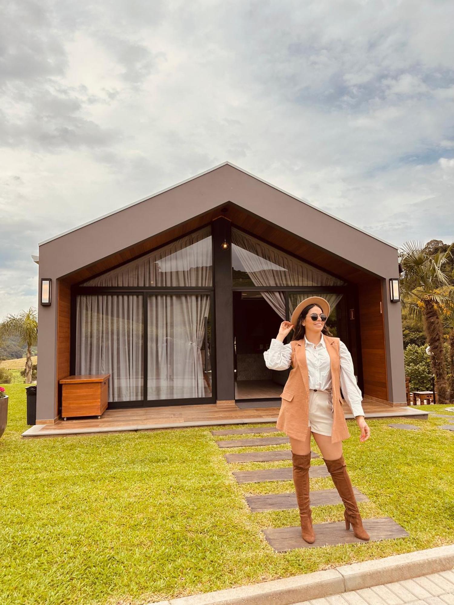 Cabanas Le Vigne Pinto Bandeira Exterior foto